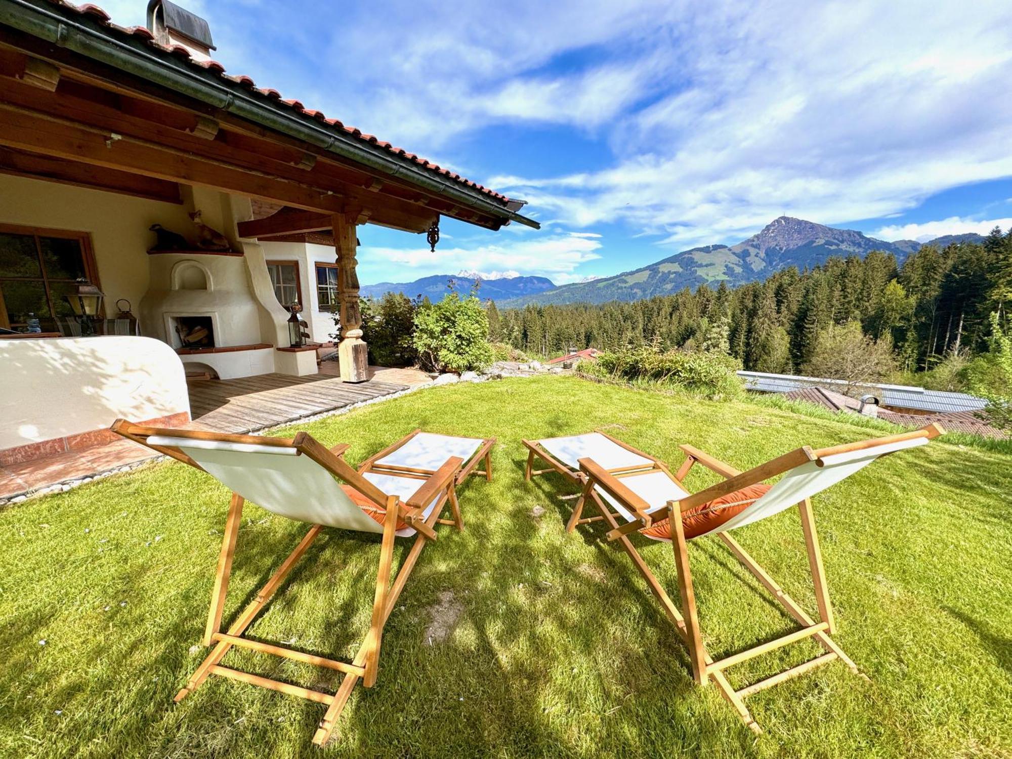5* Panorama Chalet Mit Sauna By Belle Stay Going am Wilden Kaiser Exteriör bild